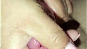 Vered Wifey Gives Handjob And Teases Dick With Wet Pussy.