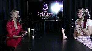 sofie lollipop trans showing her breasts and pussy in the game