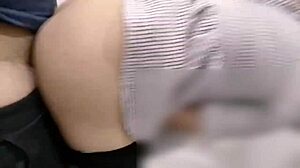 Risky Filipina Sucks and Fucks in Public Room!