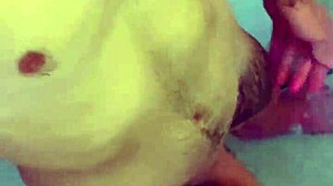 i'm flashing and masturbating hotly in the bathroom