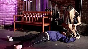 Stacey saran loves bareback sex with her long haired lover