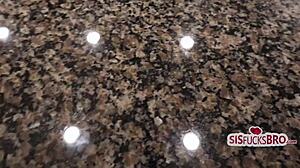 18yo Ginger Step Sis Amber Stark Teases Without Mercy