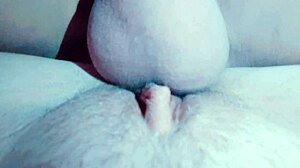 Intense close-up of raw anal pounding action