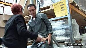 Mature redhead Katy Morlait takes big dick in anal