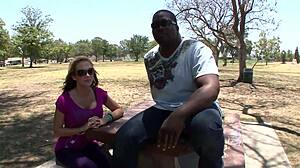 damn, watching busty milf nikki sexx get pounded from behind is unreal!