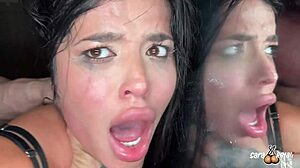 Rough anal sex with Maximo Garcia leads to orgasm