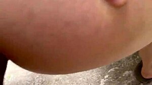 I fuck my cousin's tight ass behind rocky hill again