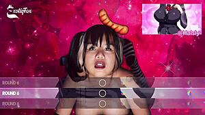 hey, watch my bouncy tits and ass bounce on your dick. exotiqfox solo gooner girl gets wild!