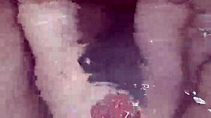 Bath Handjob Leads To Underwater Cumshot