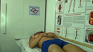 Nurse Excited By Patient's Erection In Hospital