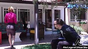 Alex Legend Rides Monster Cock In Cowgirl