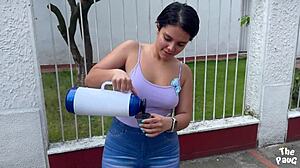 Paula Beautiful Colombian Big Ass In Her First Porn Casting