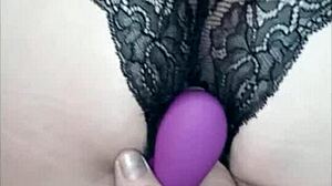 Tennessee MILF Gets Dildo Fuck On Sawhorse With Close-Up