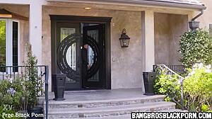 Cute black teen caught masturbating by stepdad in shocking moment.