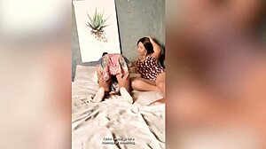 Amateur ebony lesbians finger wet pussy! 😘