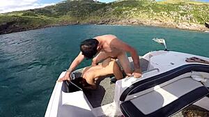 boat trip turns into live oral voyeur sex with joy cardozo