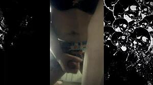 Amateur Shemale Masturbating Herself