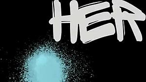 Mistress fucks her slave hard with black dildo