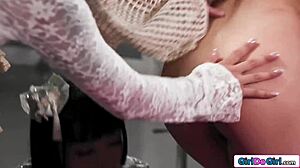 nothing beats an all asian lesbian college orgy with fisting