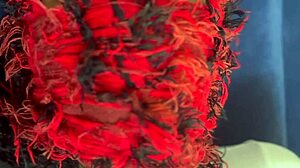 Watch this ebony babe squirt through shorts on XVideos Red