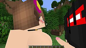 Jenny fucks me in the public park