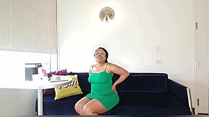 Slutty Secretary Squirts Hard During Breakroom Solo Play