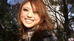 Gorgeous Japanese Rino Mizusawa Impregnated in Steamy Creampie Scene