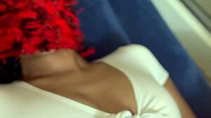 Watch this ebony babe squirt through shorts on XVideos Red