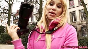 Yo, watch this picked-up tourist ride my cock anally in POV!