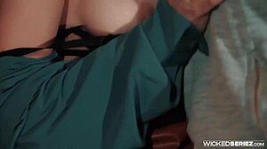 Passion Canvas Scene 2: Zazie Skymm's Shy Fucking and Deepthroat