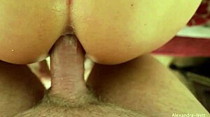 Happy Birthday Anal Surprise with Monster Cock Licking