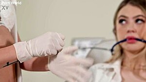 bdsm lover dr lady dee dominates sladyen skaya with glass dildo - chapter 1