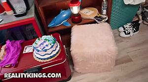 college girls serena and luna fuck two guys