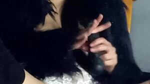 Blue surprises you with her big wet pussy