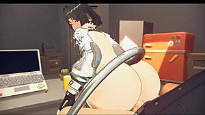 Zenless Zone Zero HMV compilation with steamy anal and creampie scenes