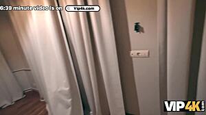 Slutty Debtor Pays with Tight Pussy and Asshole