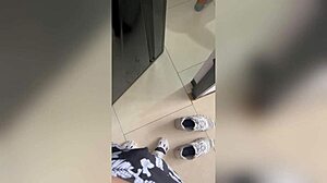 Sister-in-law Provokes by Leaving Door Open While Changing