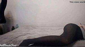 Miley Grey's Sexy Legs In Nylon Fetish Drive Me Wild