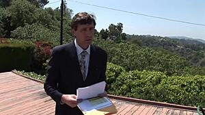 Young step daughter rides mature step dad cowgirl, making him remember his youth with rough fingering