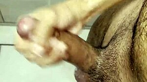 Damn! Masturbating in Gym Bathroom Feels So Wild!