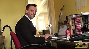 Pascalssubsluts - Inked Sub Kimmie Foxx Gets Anal Fucked Hardcore