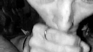 Rhonda Bj Queen Sucks Cum Outta Monster Cock in Close-Up