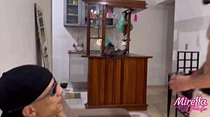 Girlfriend Works Out And Surprises Personal Trainer