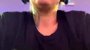 Hot gym session with big natural tits and wet pussy exposed