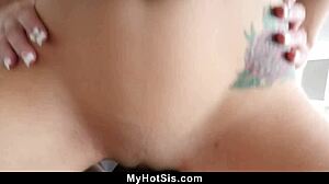 Stepsister needs to strip for stepbrother if she wants the money myhotsis!