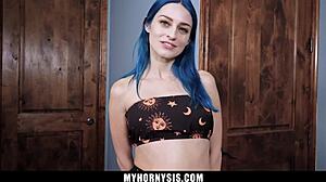 Stepsis Bends Over For Brother In Taboo Challenge