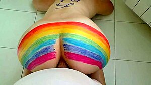 Yo, stepson drilled mom’s tight ass and finished inside!