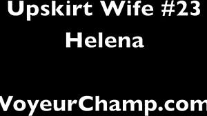 Helena Price Flashes Pussy Under Skirt In Public!