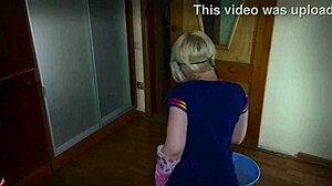 Mrs Lazinski As Naive Mature Maid