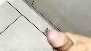 Damn! Masturbating in Gym Bathroom Feels So Wild!